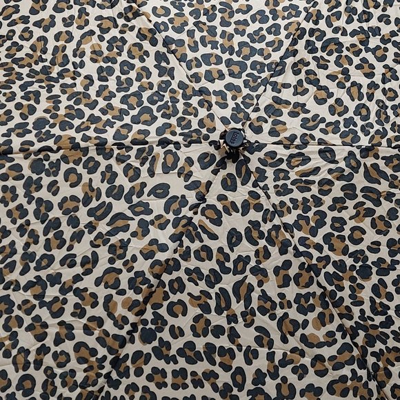 TOTES MICRO MINI PURSE LEOPARD PRINT UMBRELLA PERFECTLY FITS ANY HANDBAG - Picture 3 of 10